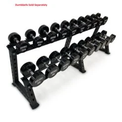 Body Iron 10-Pair Commercial Dumbbell Rack 25 Body Iron 10-Pair Commercial Dumbbell Rack -HARBINGER Shop IMG 0059t