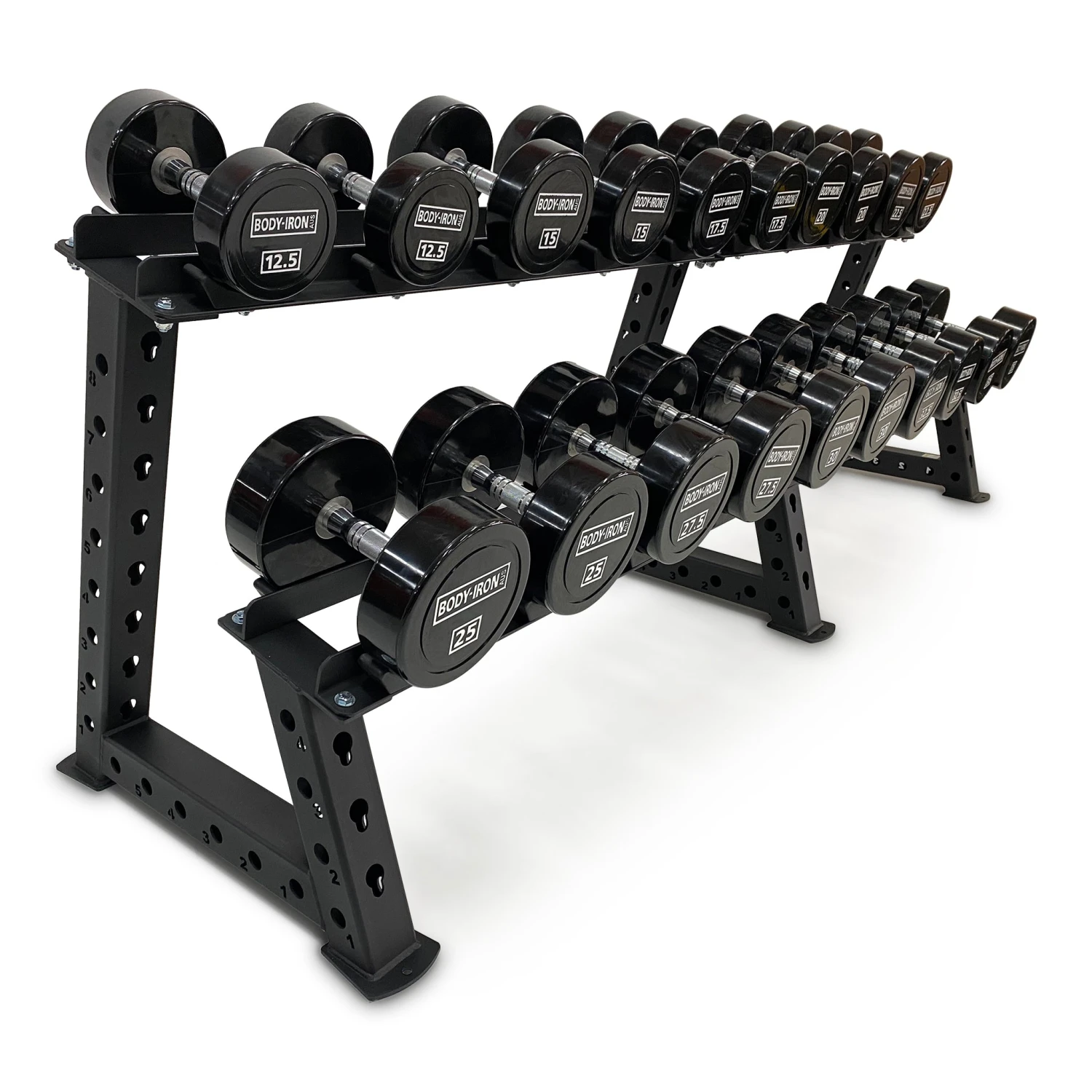 Body Iron 500kg Commercial Club CPU Dumbbell Set With Optional Rack 7 Body Iron 500kg Commercial Club CPU Dumbbell Set With Optional Rack - Image 5