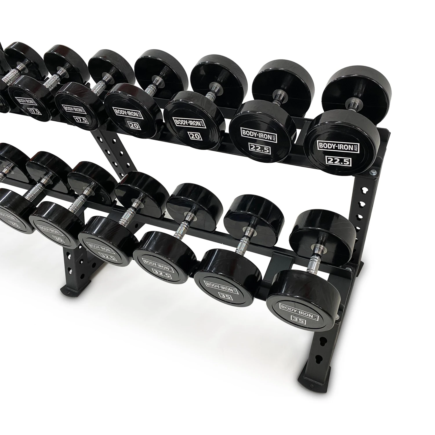 Body Iron 500kg Commercial Club CPU Dumbbell Set With Optional Rack 8 Body Iron 500kg Commercial Club CPU Dumbbell Set With Optional Rack - Image 6