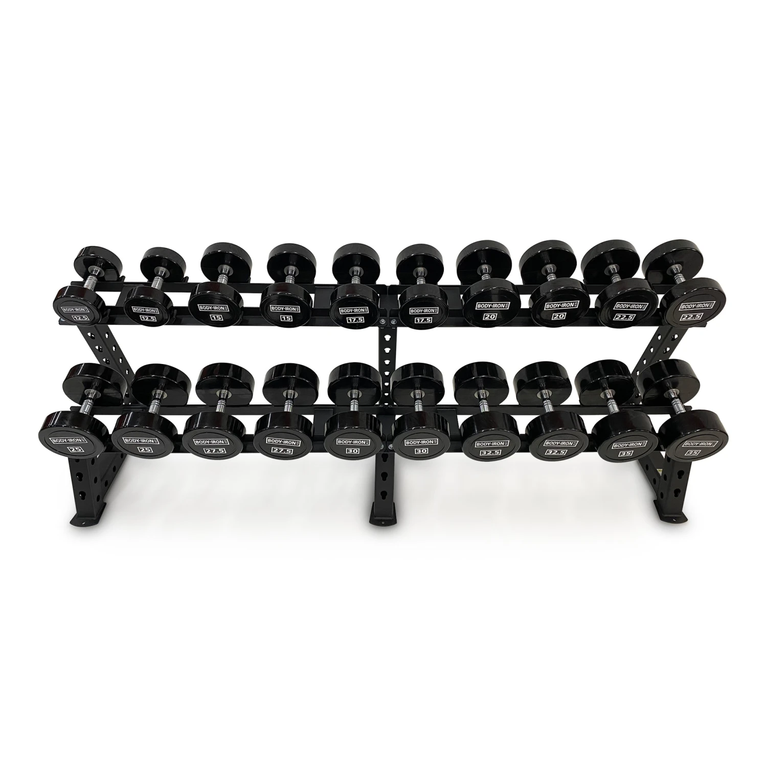 Body Iron 500kg Commercial Club CPU Dumbbell Set With Optional Rack 9 Body Iron 500kg Commercial Club CPU Dumbbell Set With Optional Rack - Image 7