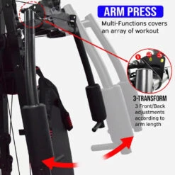 Body Iron BHG9000 Ultimate 5-Station Multi Home Gym Trainer 17 Body Iron BHG9000 Ultimate 5-Station Multi Home Gym Trainer -HARBINGER Shop IMG 4308