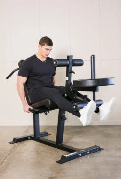Body Iron Leg Extension & Prone Curl Machine -HARBINGER Shop Legextensionandpronelegcurl legextension