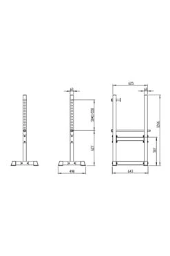 Nirvana Free Standing Rig -HARBINGER Shop NirvanaFreeStandingRig 4