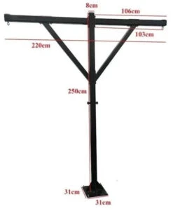 Body Iron Commercial Boxing Frame -HARBINGER Shop ahfa